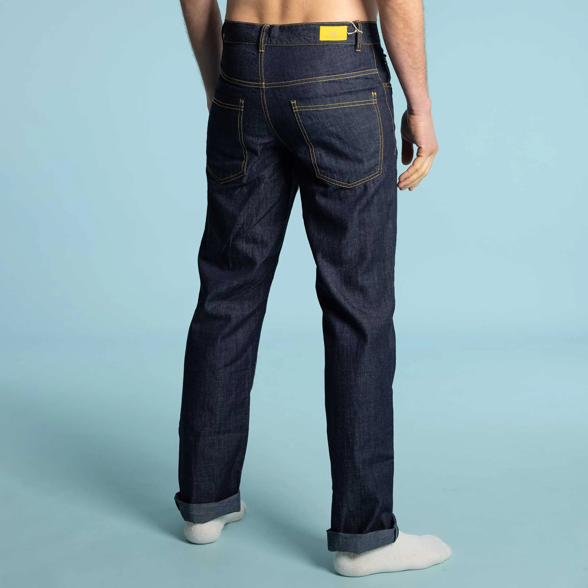 Slim Straight Organic Cotton Jeans (Discontinued)