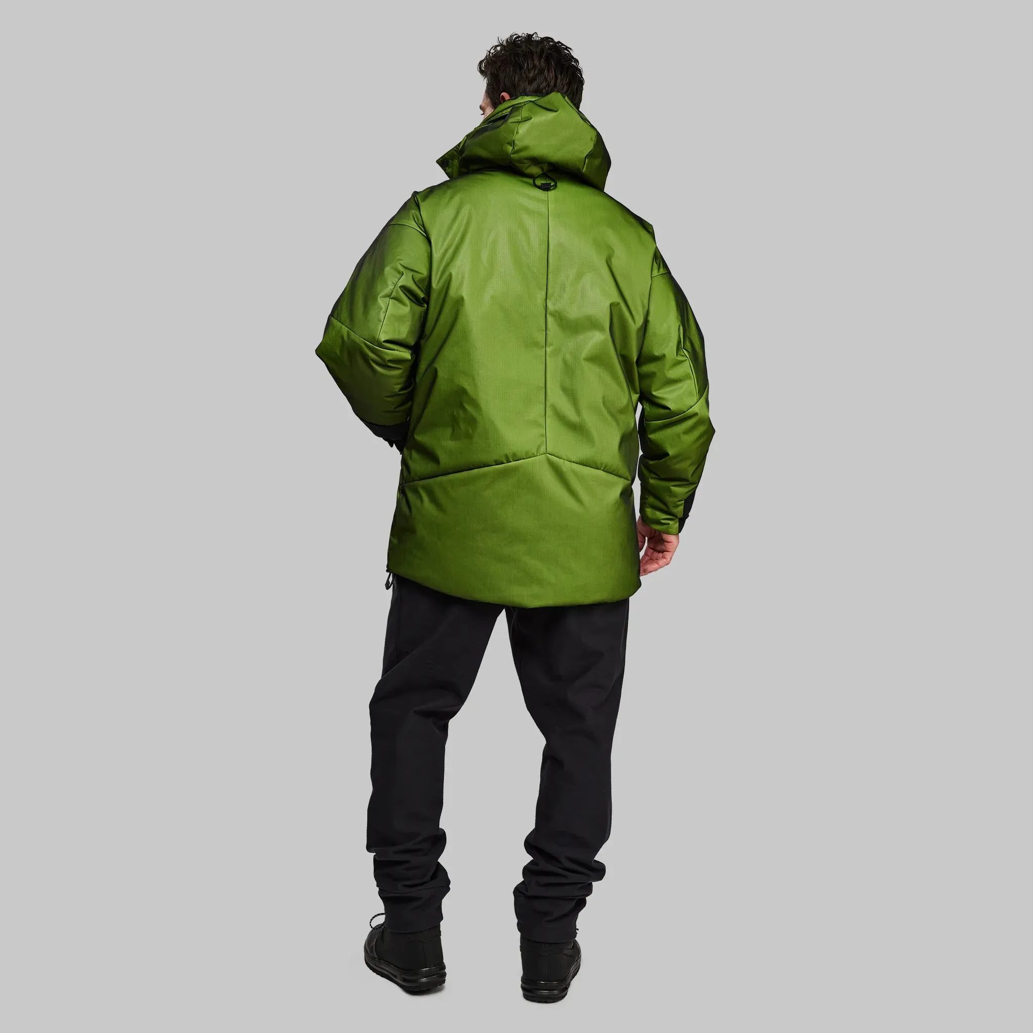 Solar Charged Puffer. Green edition