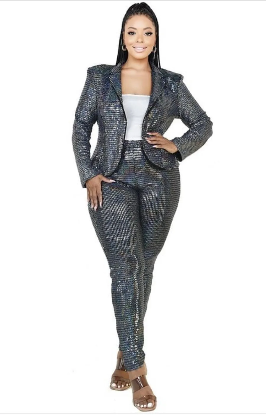 Sparkly Sequin Suit