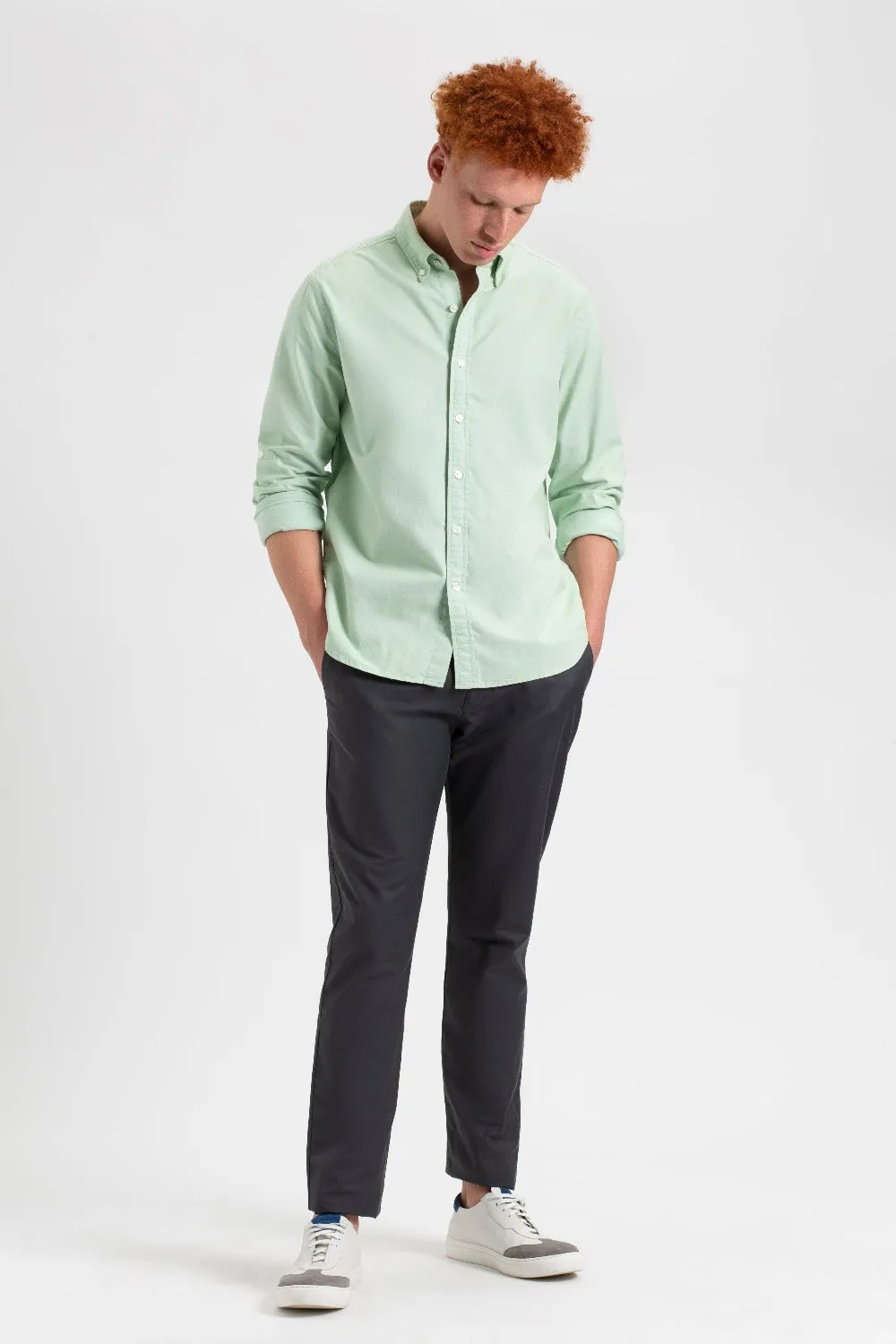 St. Ives Resort Oxford Shirt - Pistachio