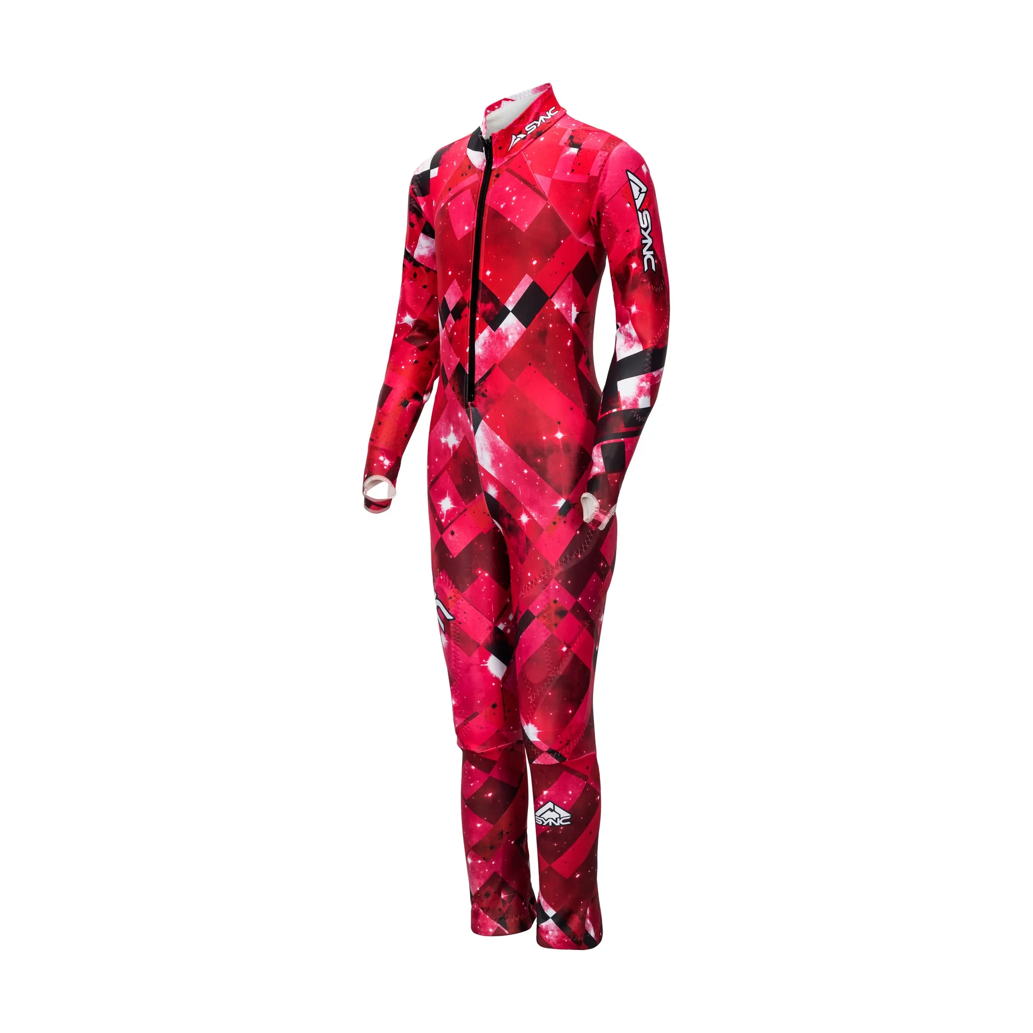 Premium Pink Stellar Kids Racing Suit for Optimal Performance