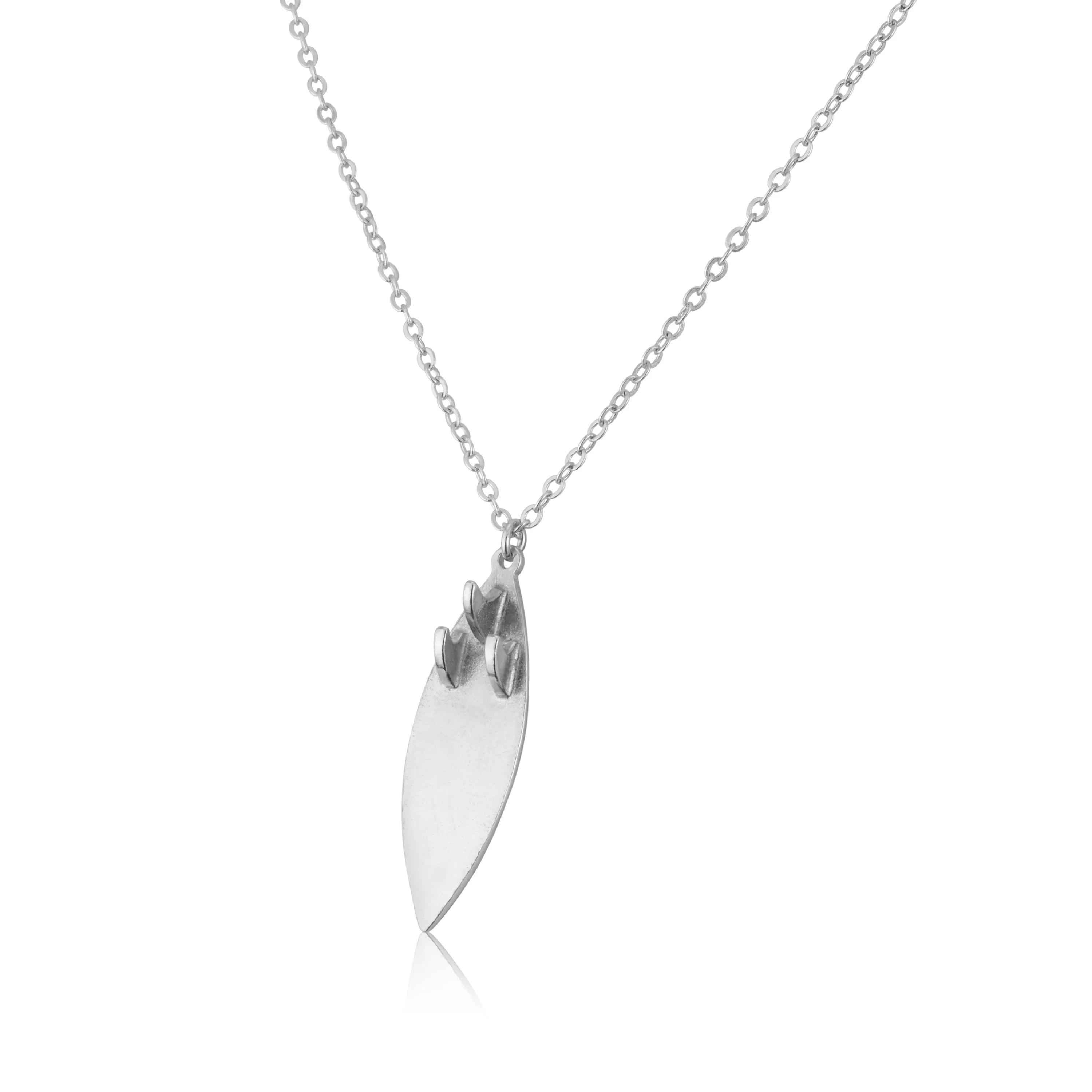 Surfboard Pendant & Helen Chain Necklace