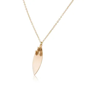 Surfboard Pendant & Helen Chain Necklace