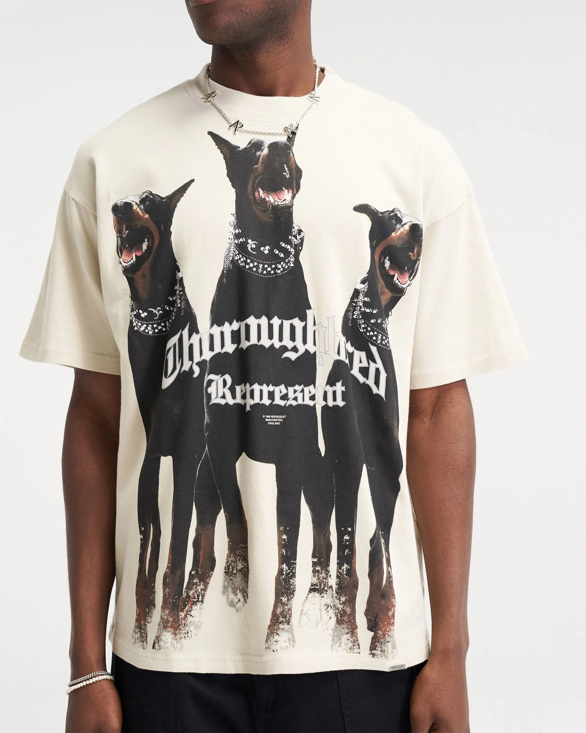 Thoroughbred T-Shirt - Vintage White