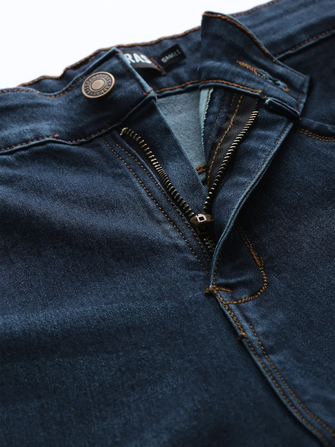 Tint Blue Whisker Wash Jeans