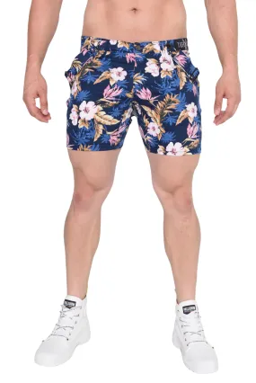 Tyrone Blue Hawaiian Short