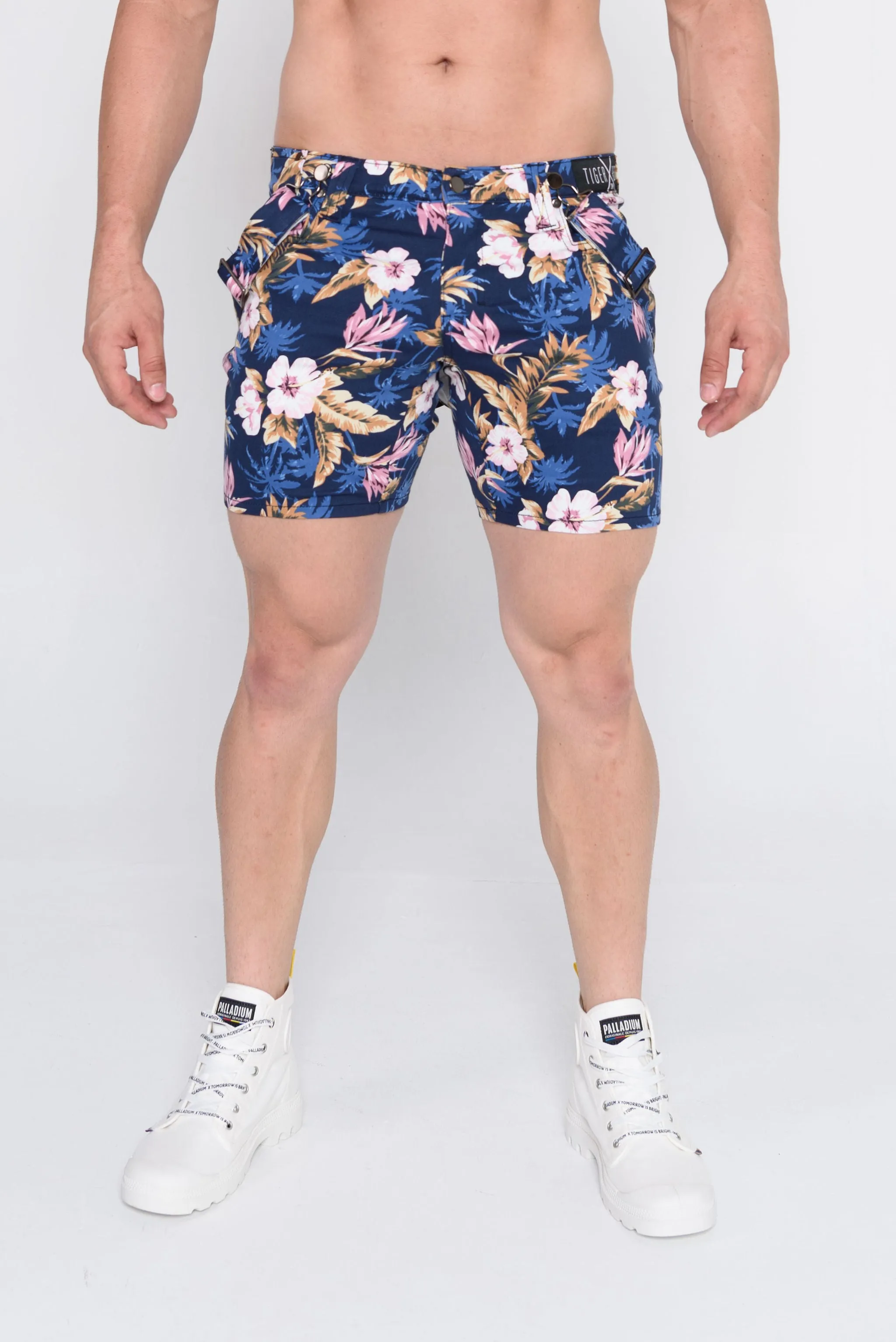 Tyrone Blue Hawaiian Short