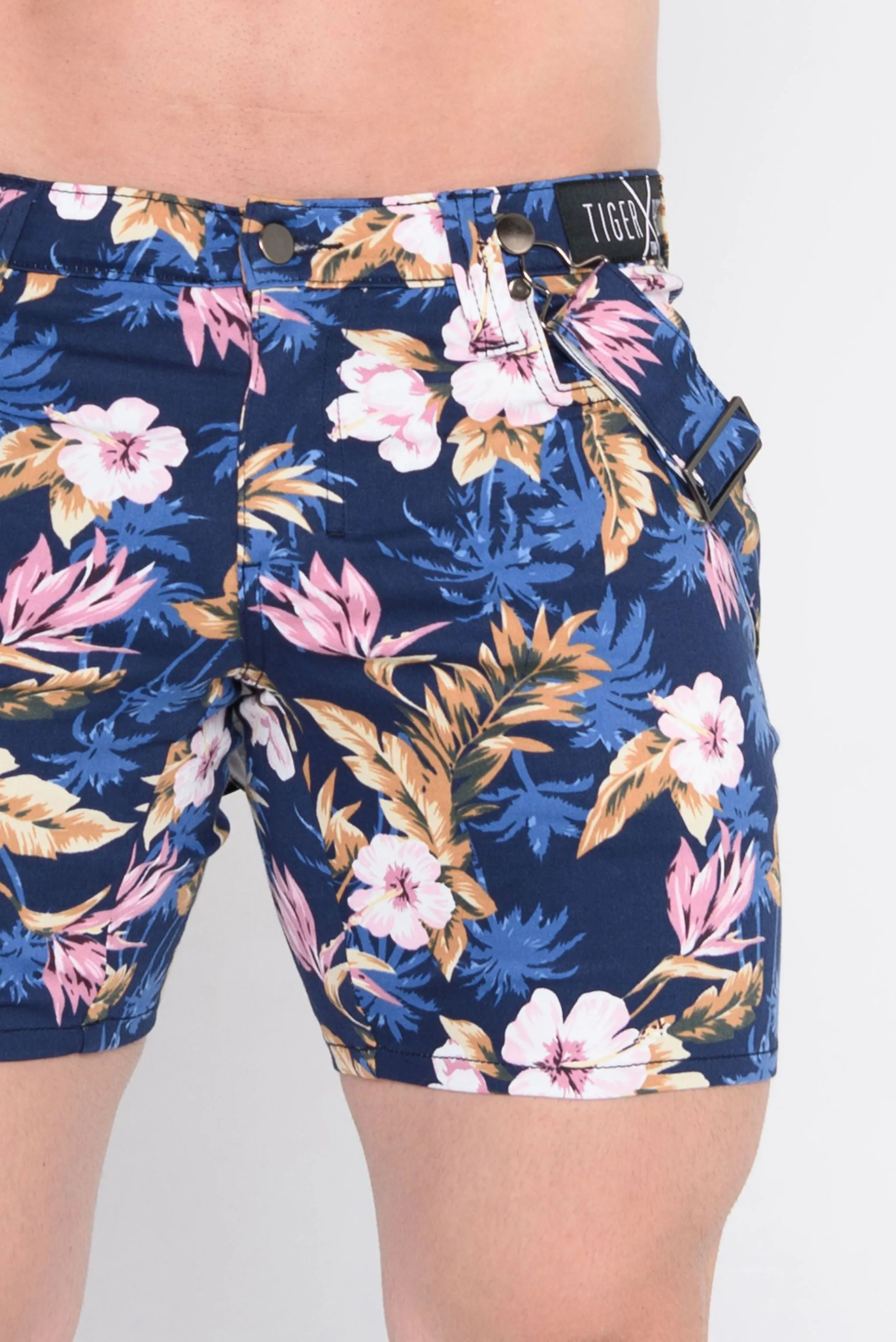 Tyrone Blue Hawaiian Short