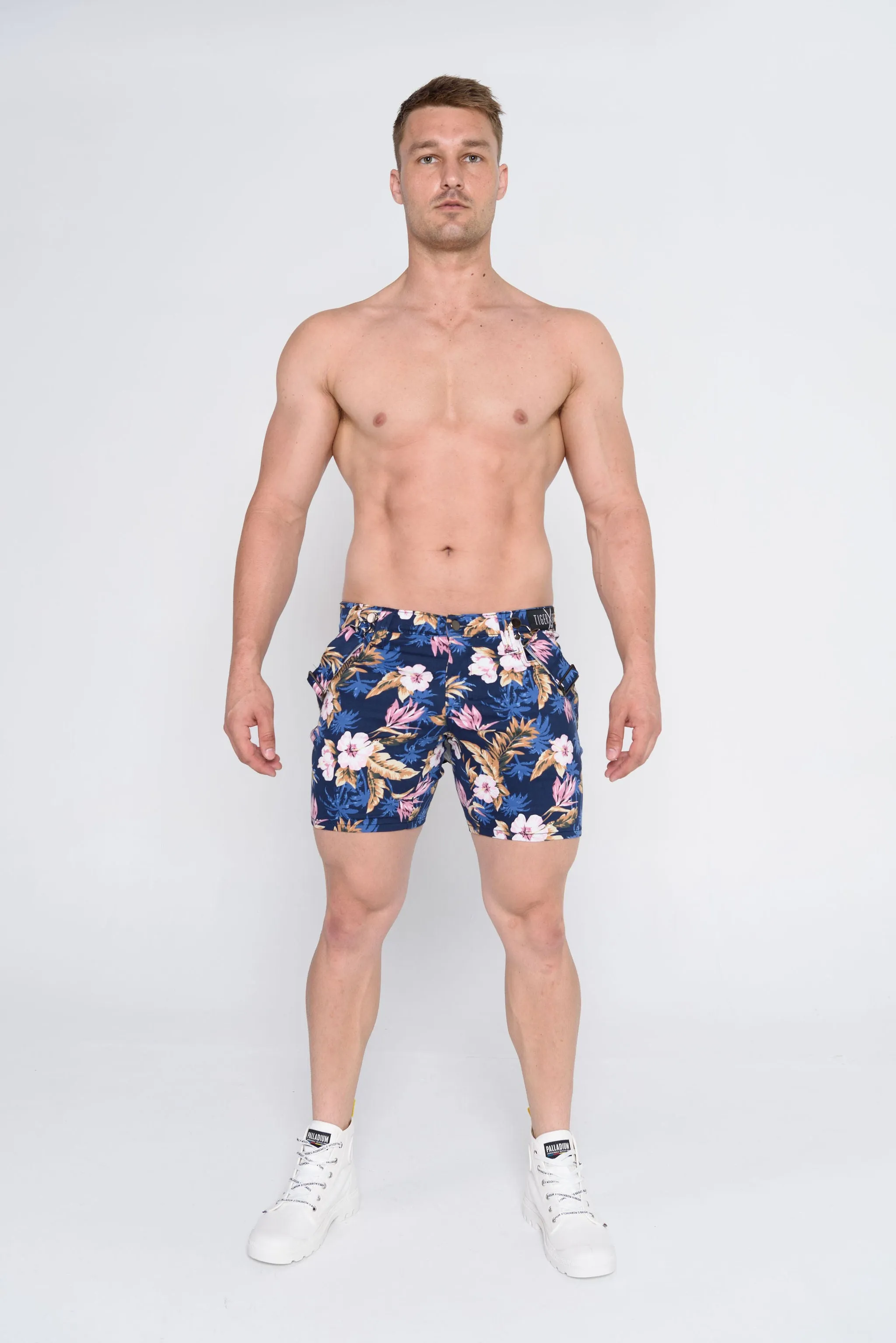 Tyrone Blue Hawaiian Short