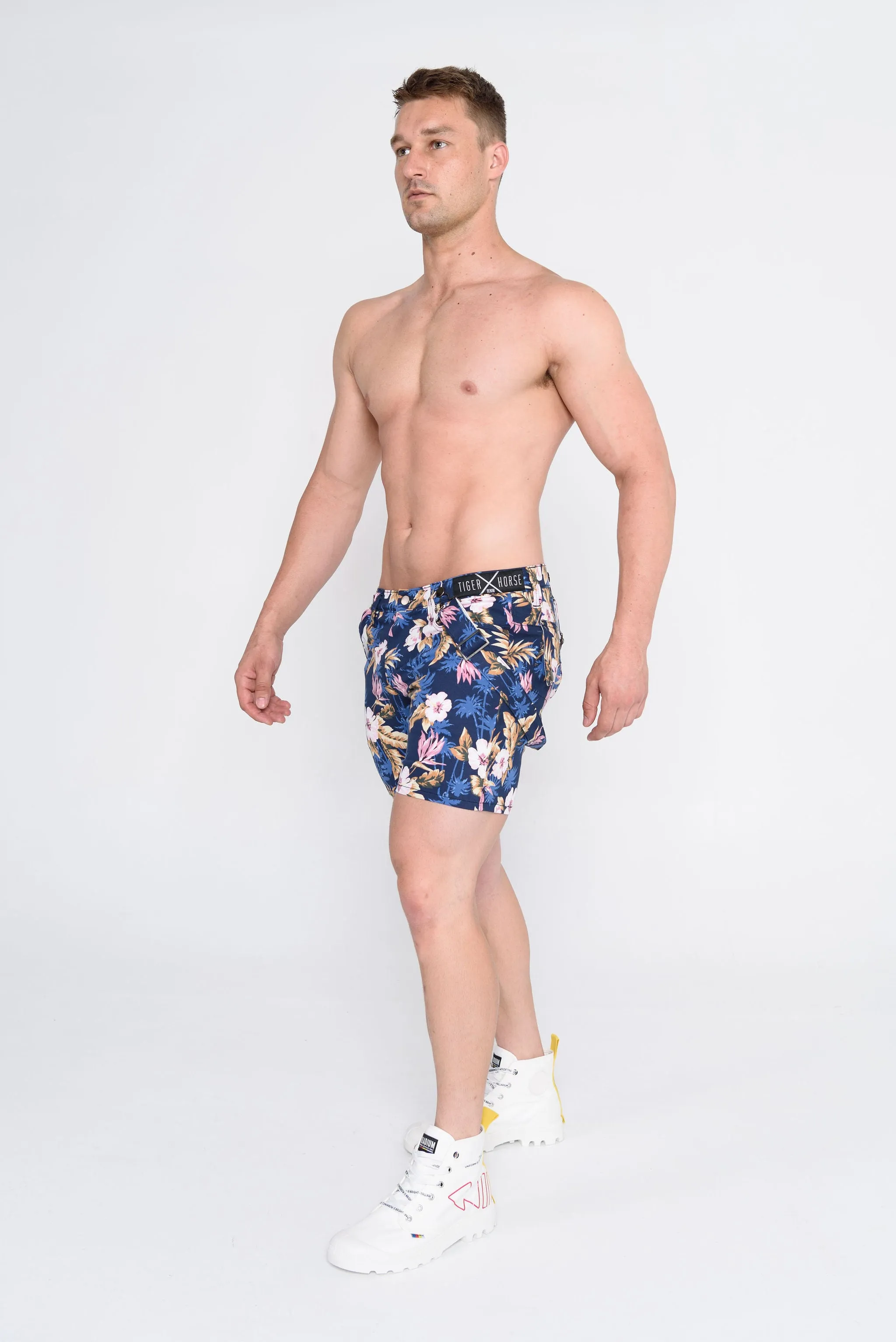 Tyrone Blue Hawaiian Short