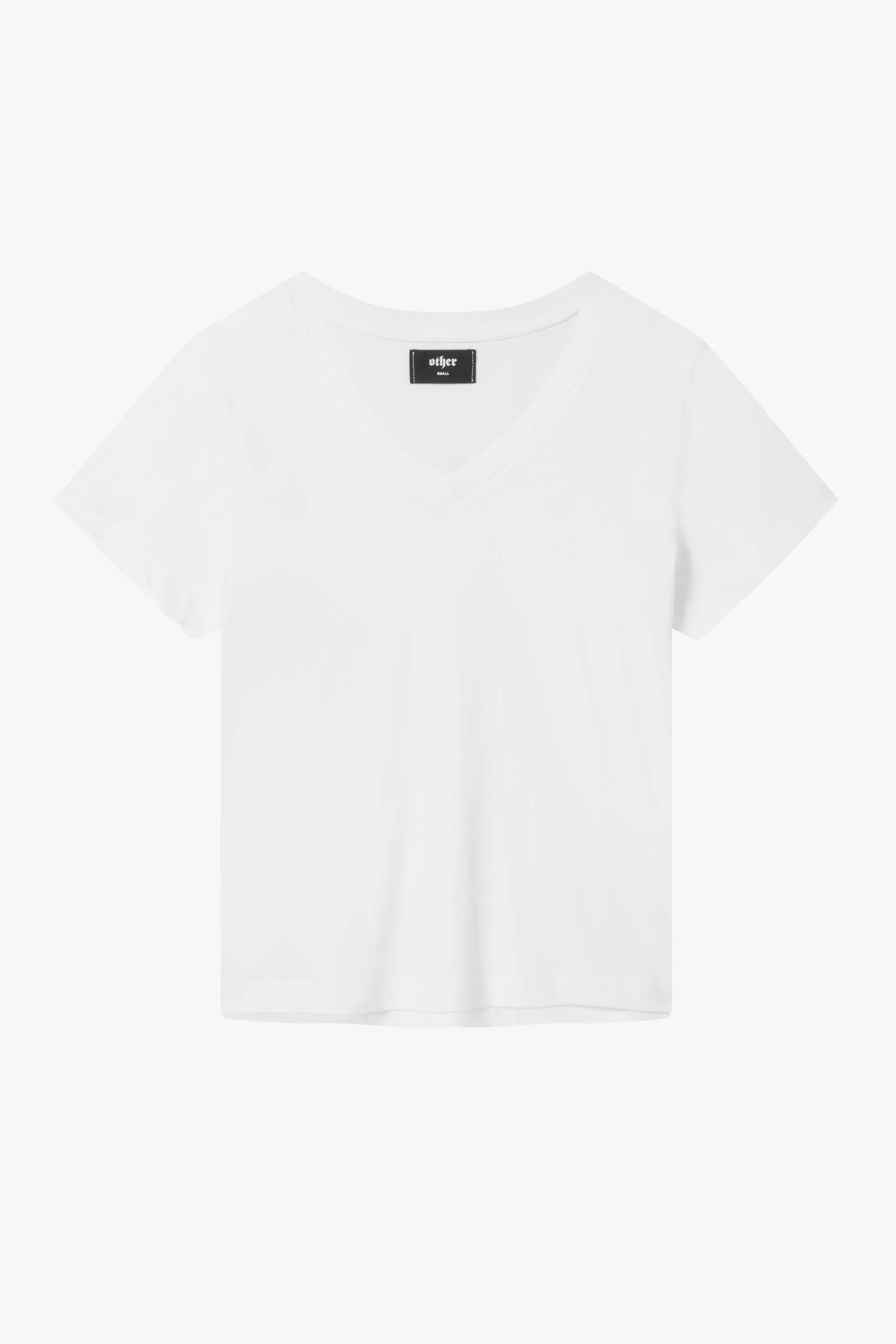 V Neck T-Shirt | White