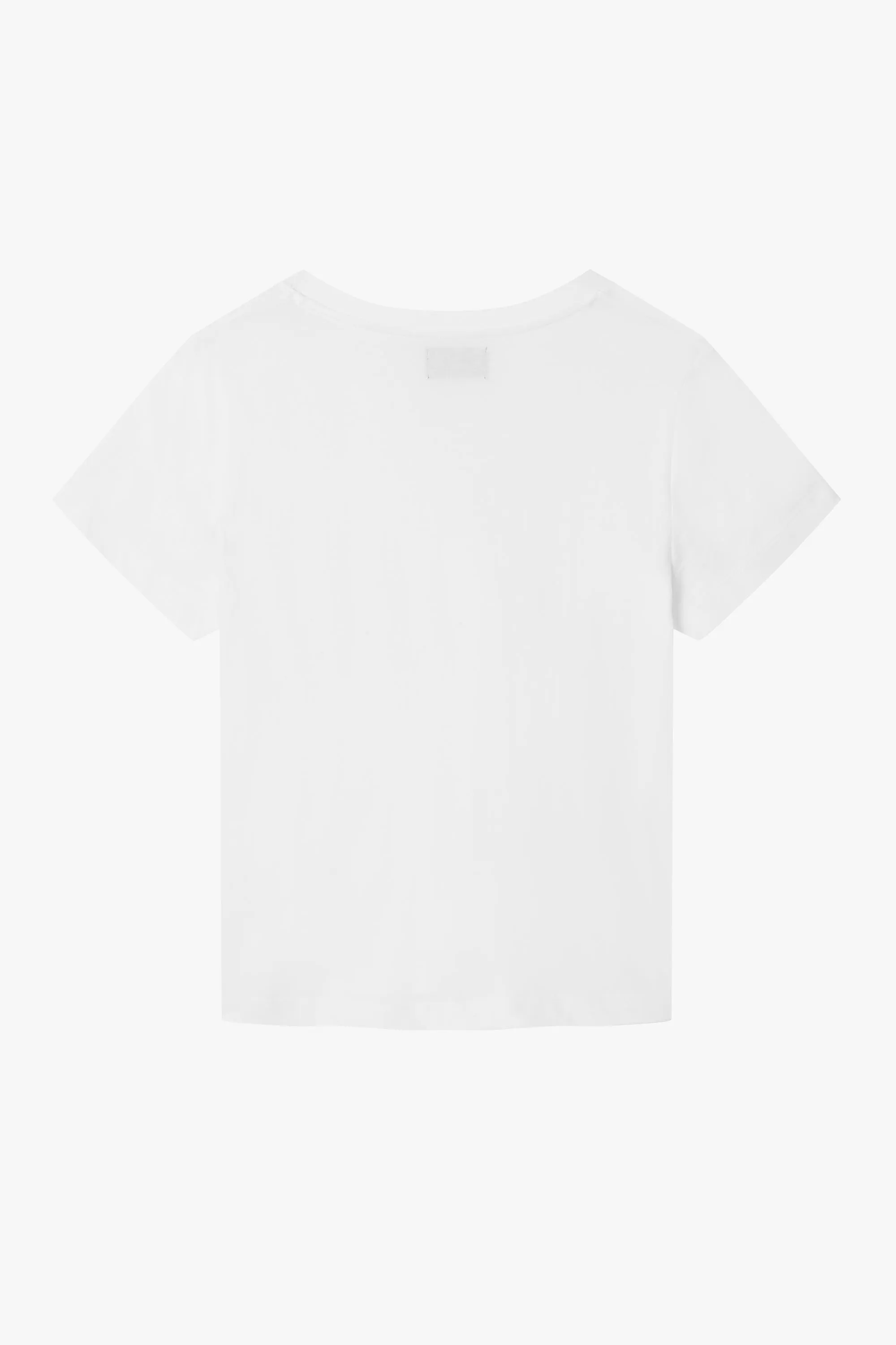 V Neck T-Shirt | White