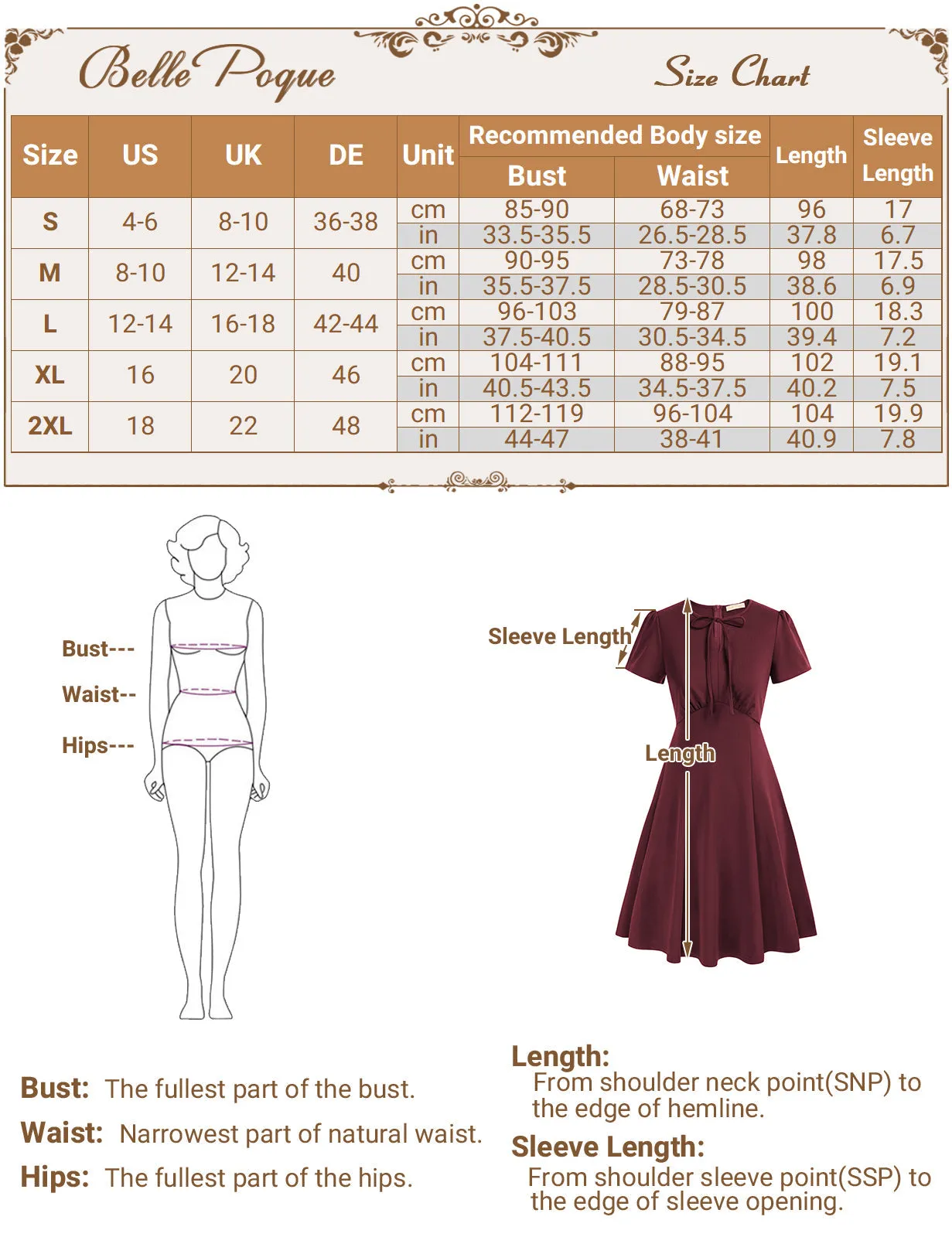 Vintage Floral Patterns A-Line Swing Dress Keyhole Tie Dress Round Neck Work Dress Tea Dress