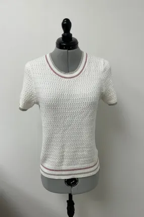 Women’s Brooks Brothers Short Sleeve Sweater, Medium