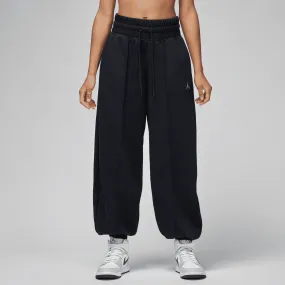 Women's Jordan Sport Fleece Pants - Black/Stealth