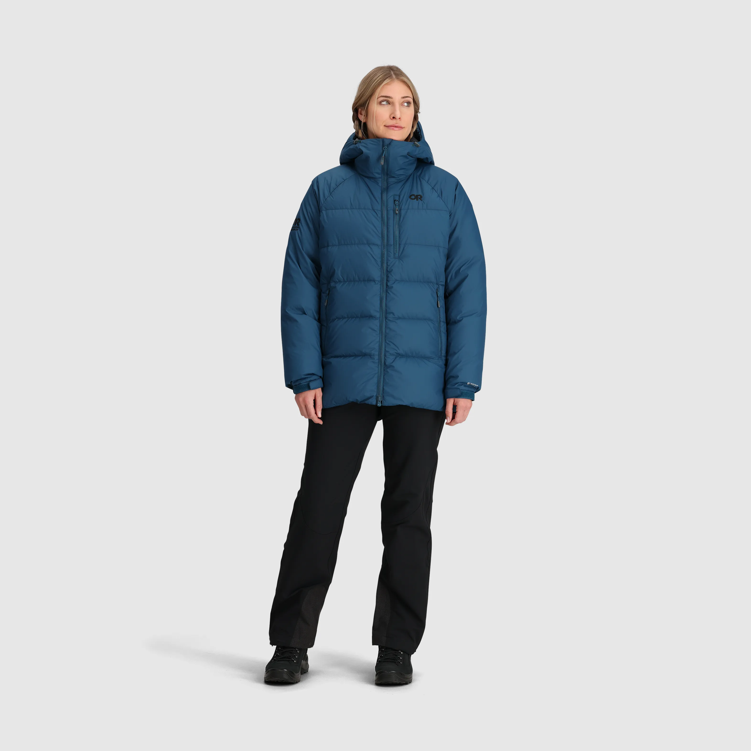 Womens Ultra-Warm Super Alpine Down Parka