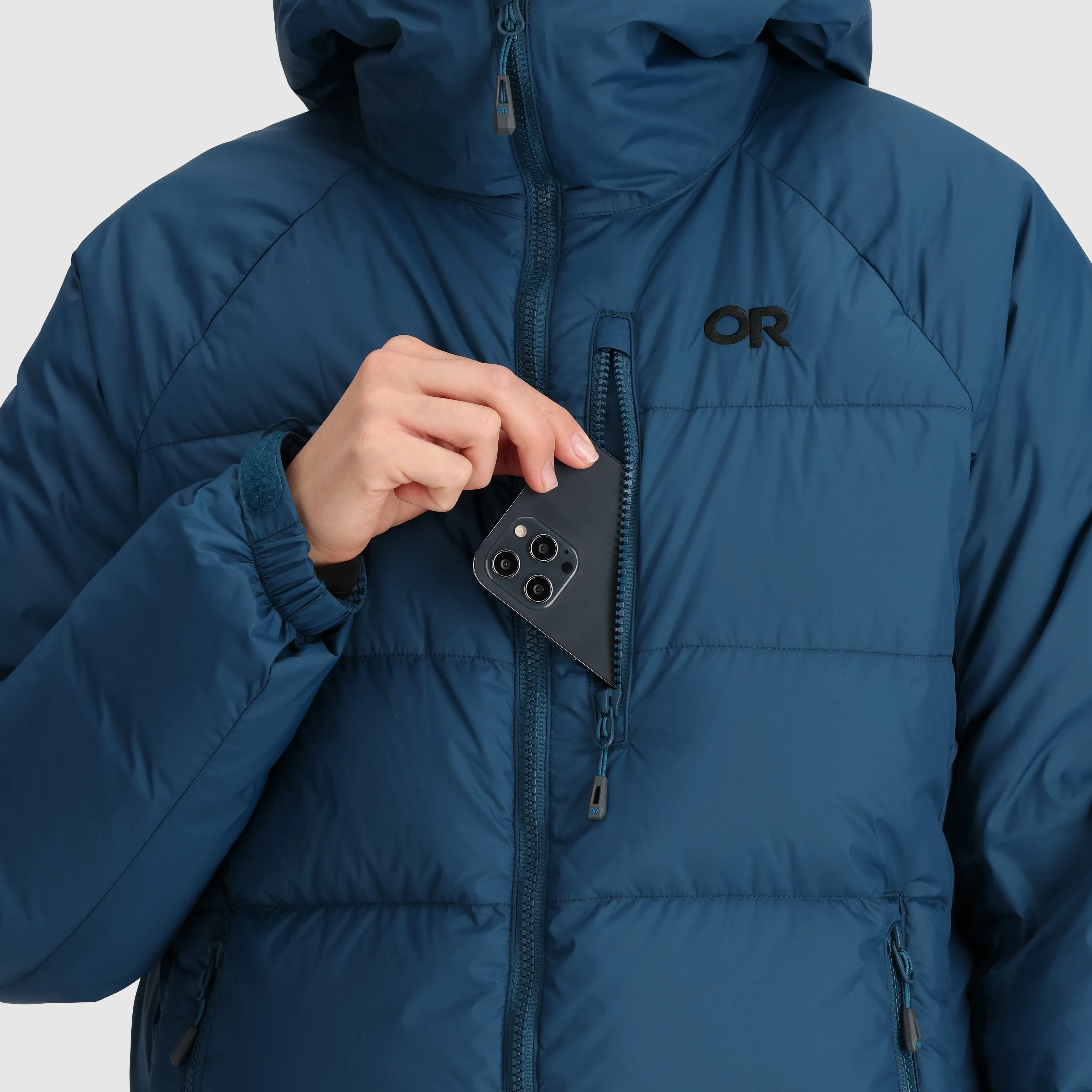 Womens Ultra-Warm Super Alpine Down Parka