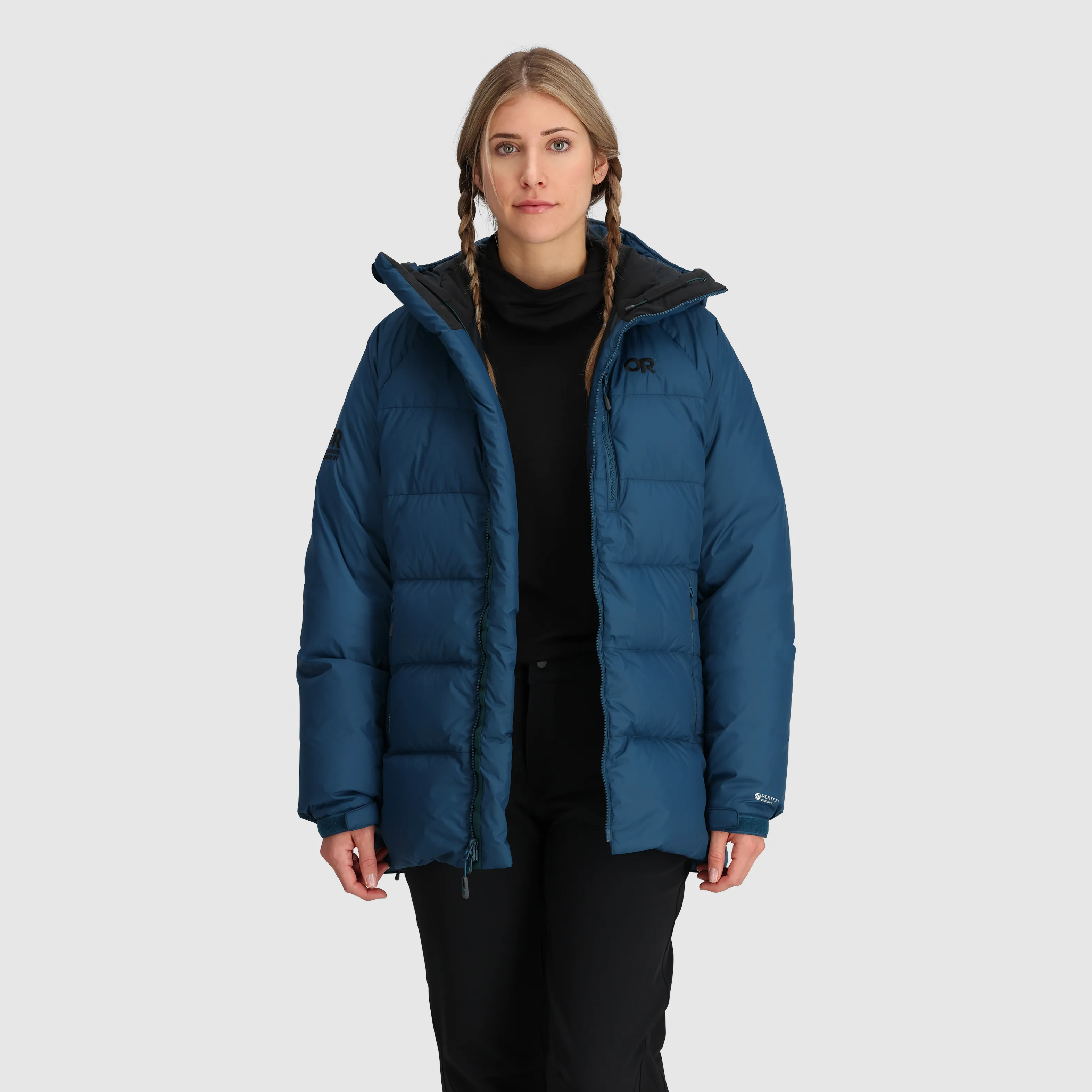 Womens Ultra-Warm Super Alpine Down Parka