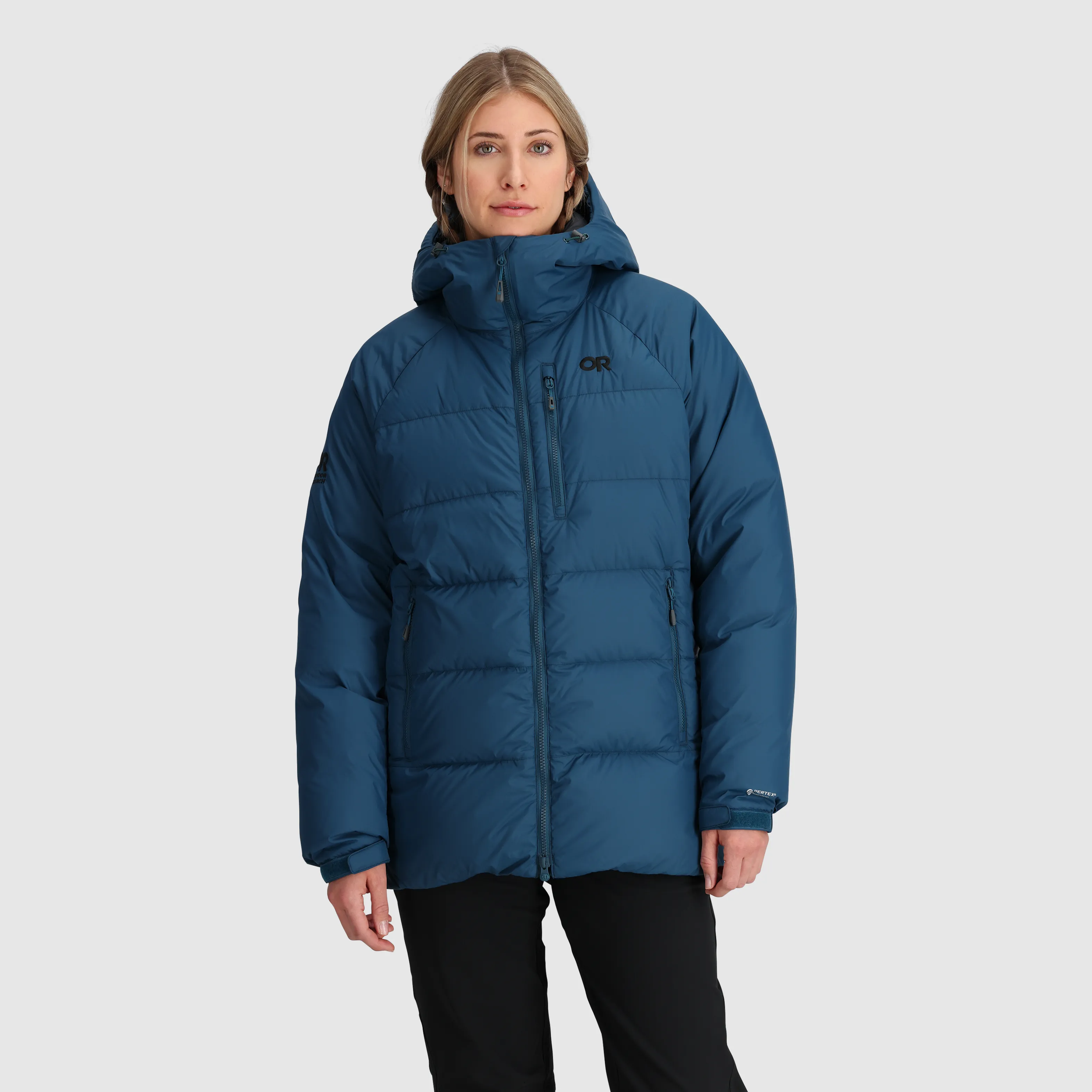 Womens Ultra-Warm Super Alpine Down Parka