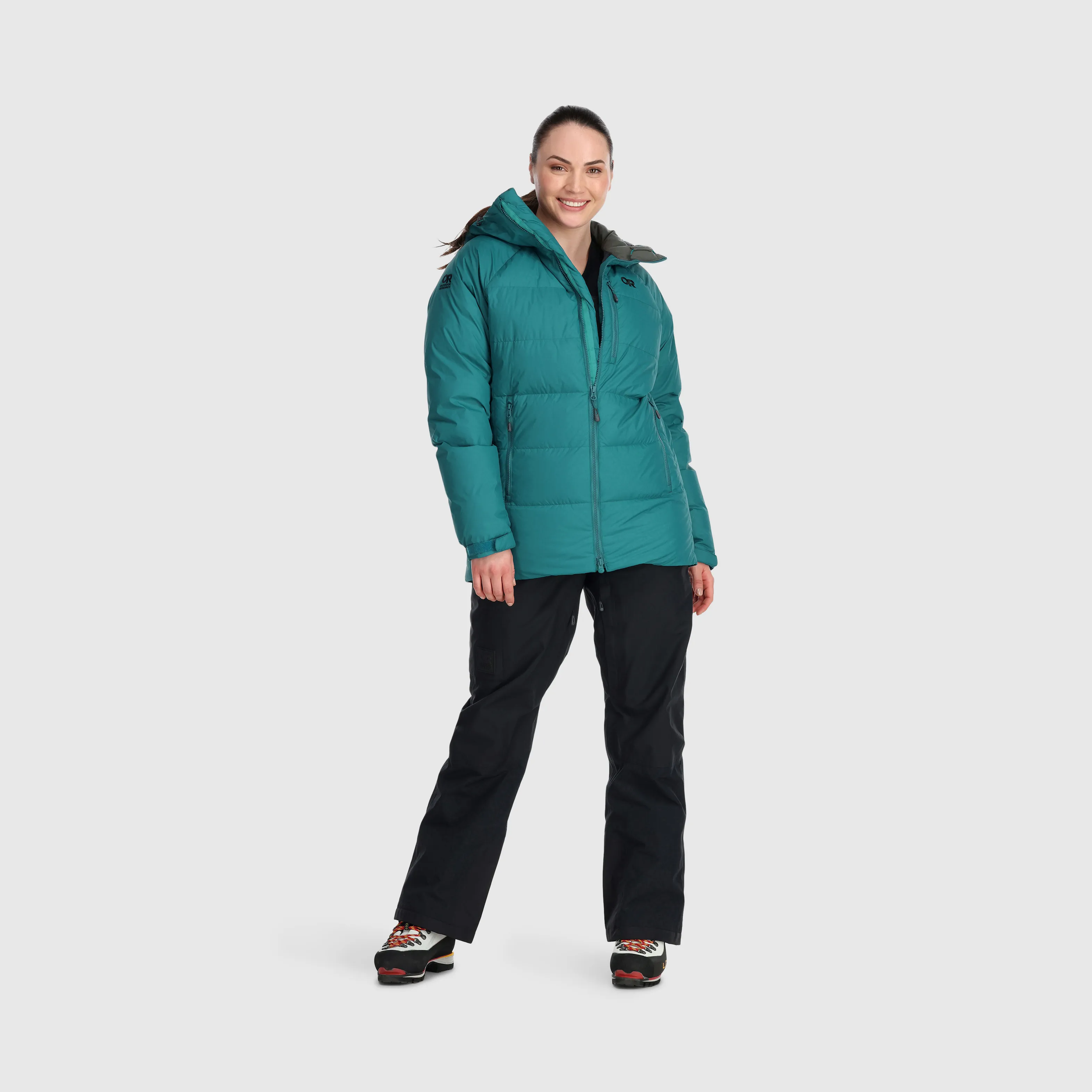 Womens Ultra-Warm Super Alpine Down Parka