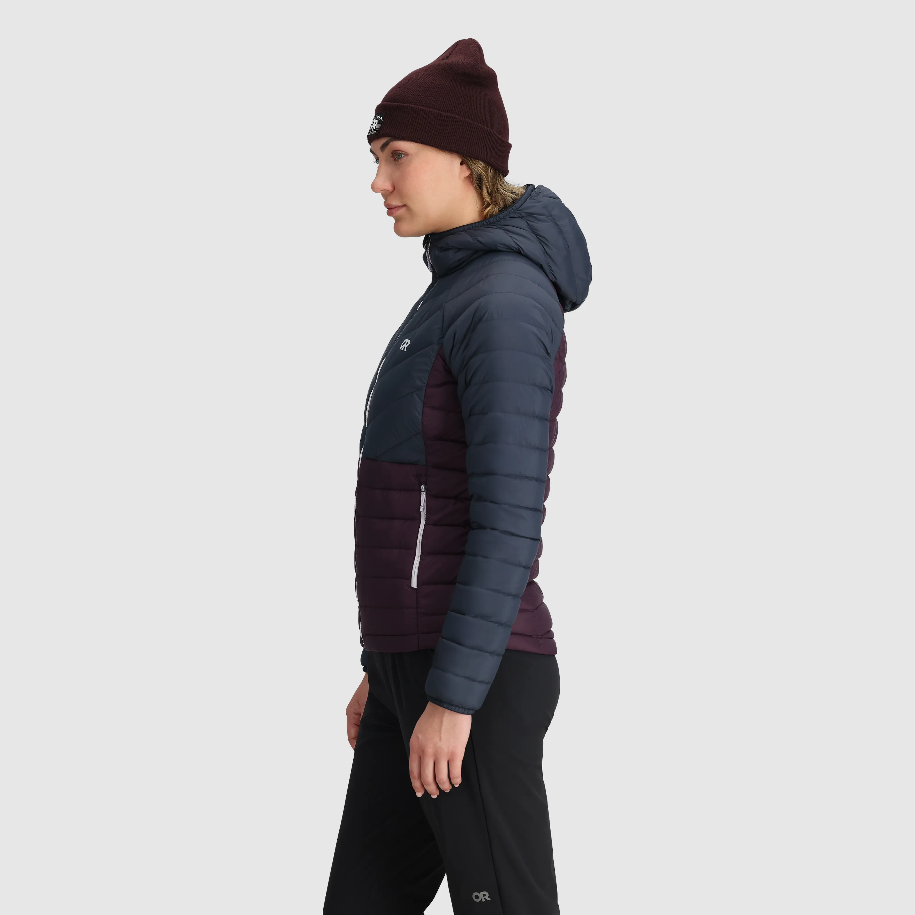 Womens Lightweight Transcendent Down Hoodie with Hood