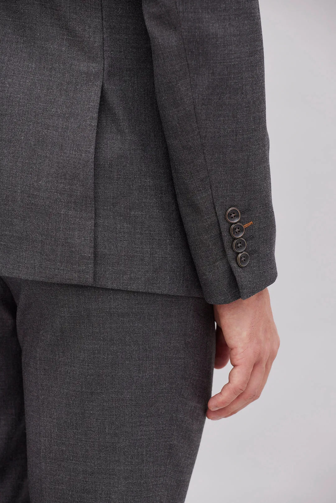 Yoshimasa Charcoal Suit Jacket